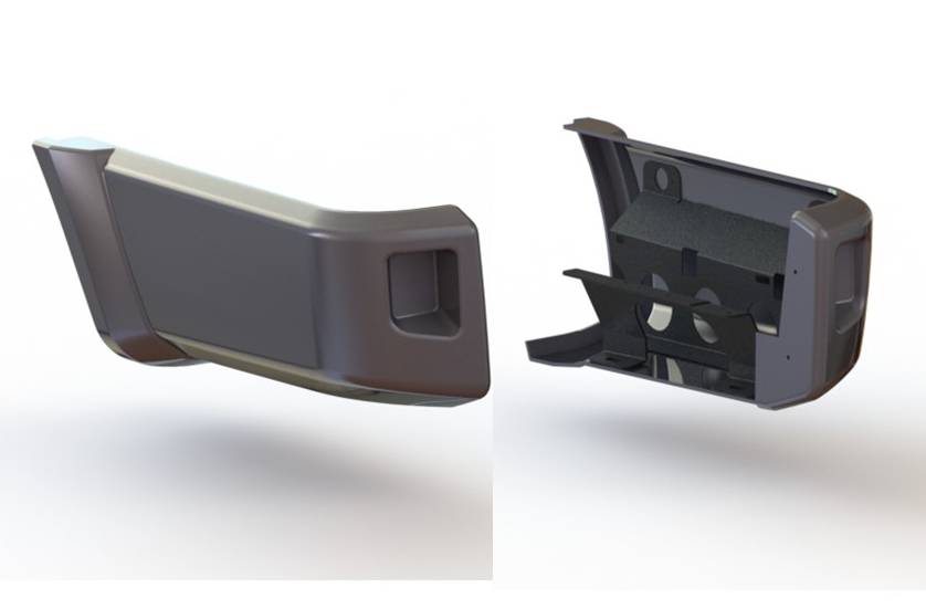 картинка Багажник на крышу кабины УАЗ Пикап АВС-Дизайн ABC.UAZ.LC.001