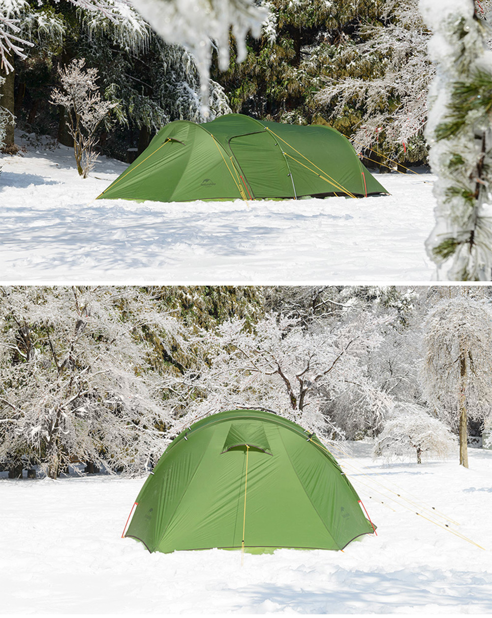 картинка Палатка 2-местная Naturehike Opalus NH17L001-L, 20D, зеленый, 6976023924781