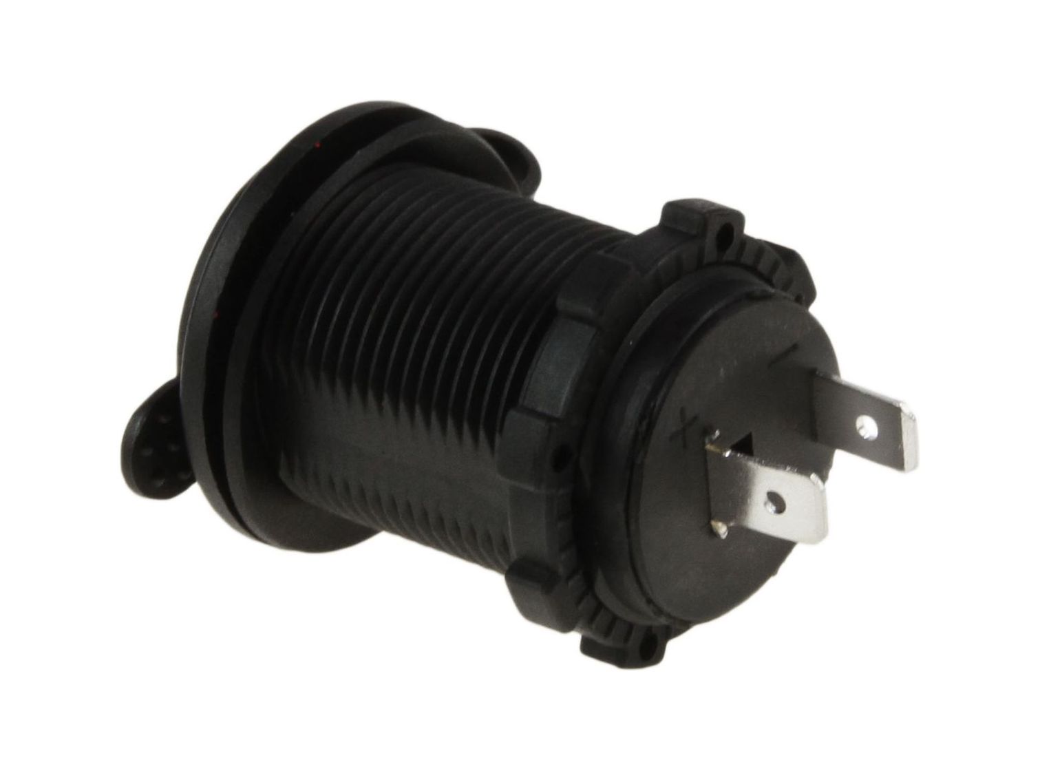 картинка Разъем прикуривателя врезной, чёрный