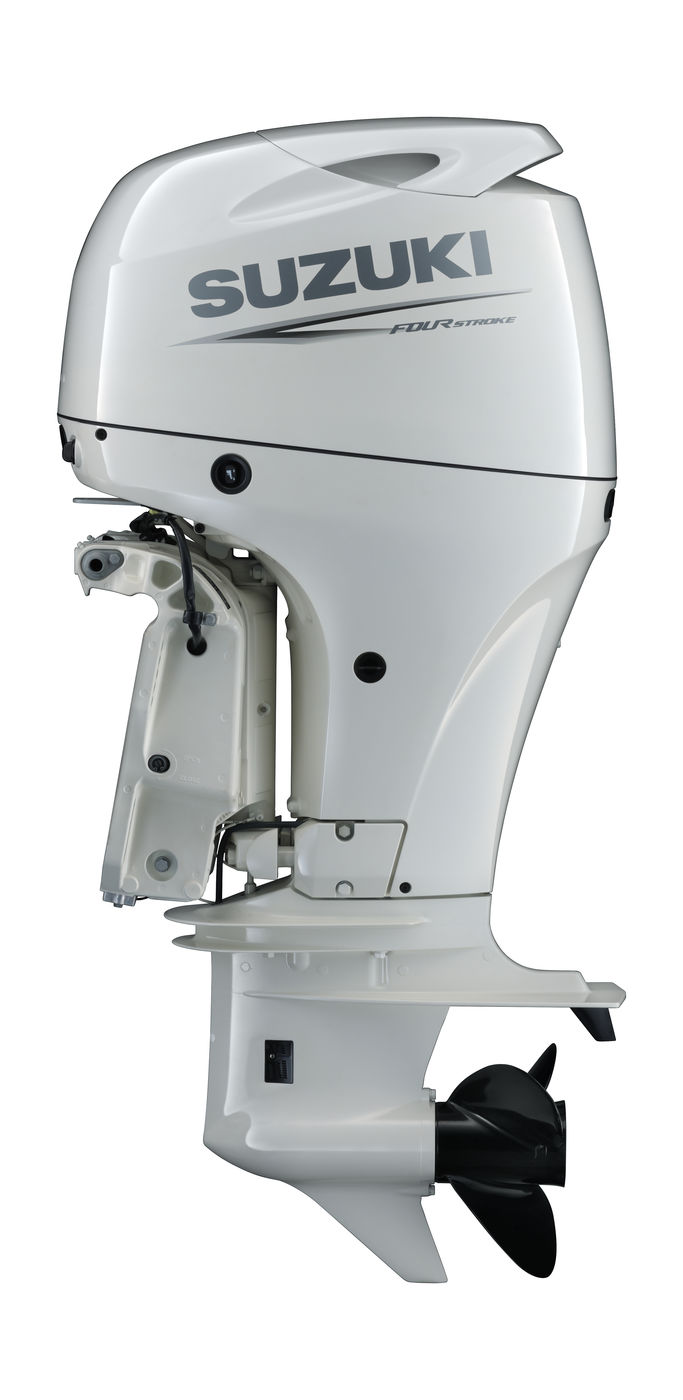 картинка Мотор лодочный Suzuki DF100BTL, белый