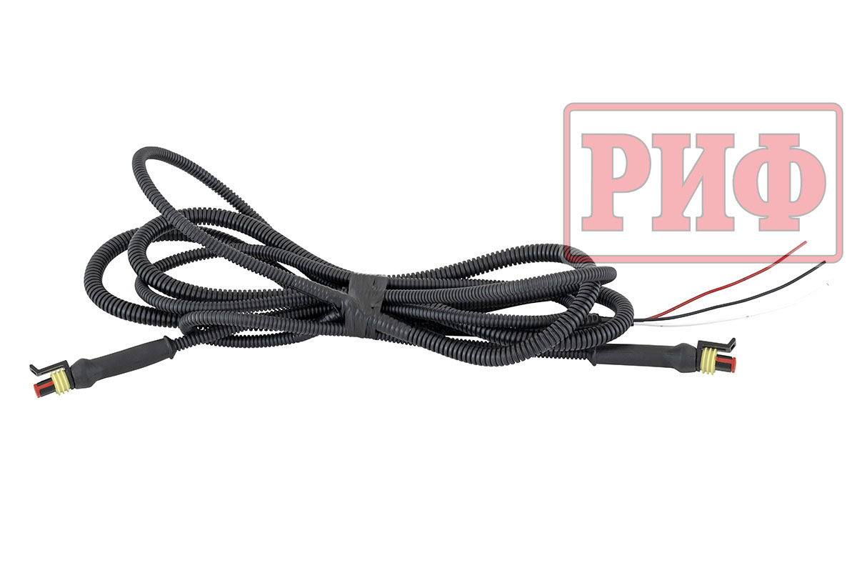 картинка Бампер задний РИФ УАЗ Буханка с фонарями, возможностью установки фаркопа, стандарт