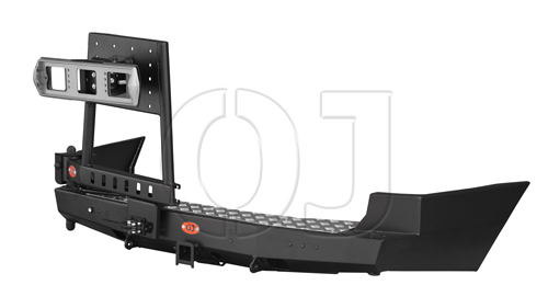 картинка Бампер задний SsangYong Kyron 2007 опция 03.193.03 OJ