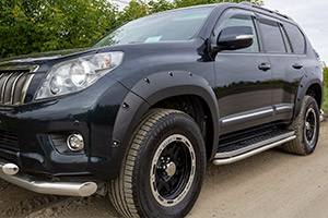 картинка Расширители колесных арок (4 шт.) Toyota LC Prado 150 2009—2013