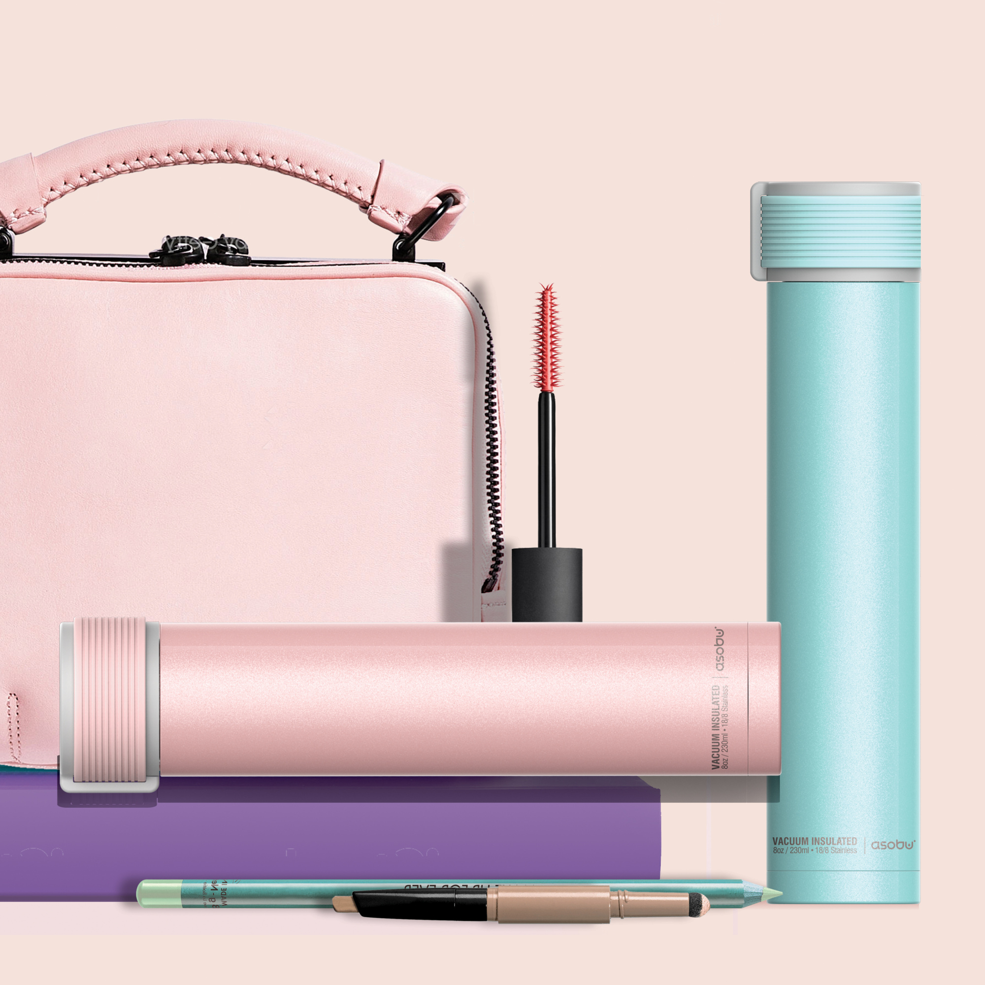 картинка Термос SKINNY MINI, 230 мл, бирюзовый