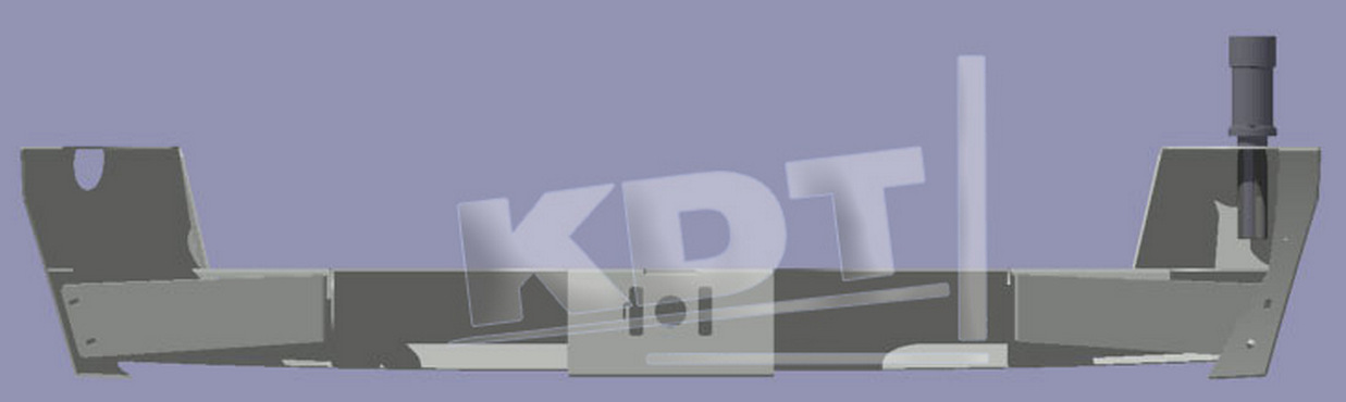 картинка Задний силовой бампер - УАЗ Патриот арт.06021