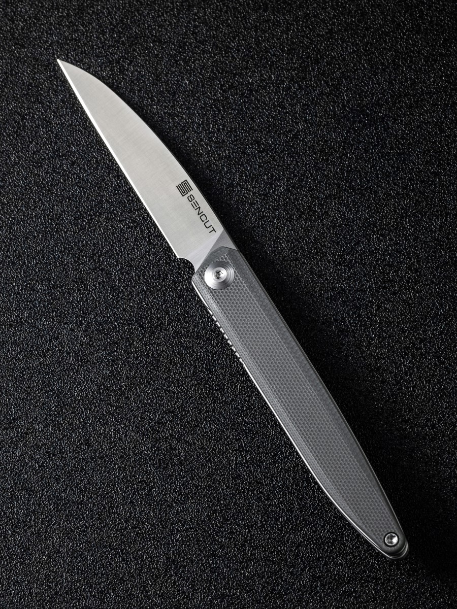 картинка Складной нож SENCUT Jubil D2 Steel Satin Finished Handle G10 Gray