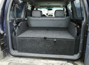 Органайзер "Стандарт+" для Toyota Land Cruiser 95 Серый