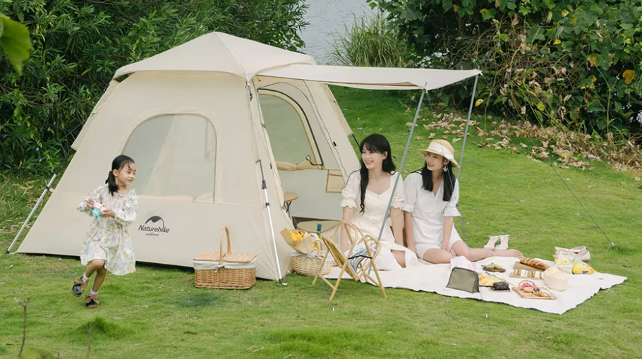 картинка Палатка Naturehike Ango 3-местная, автоматическая, зеленая