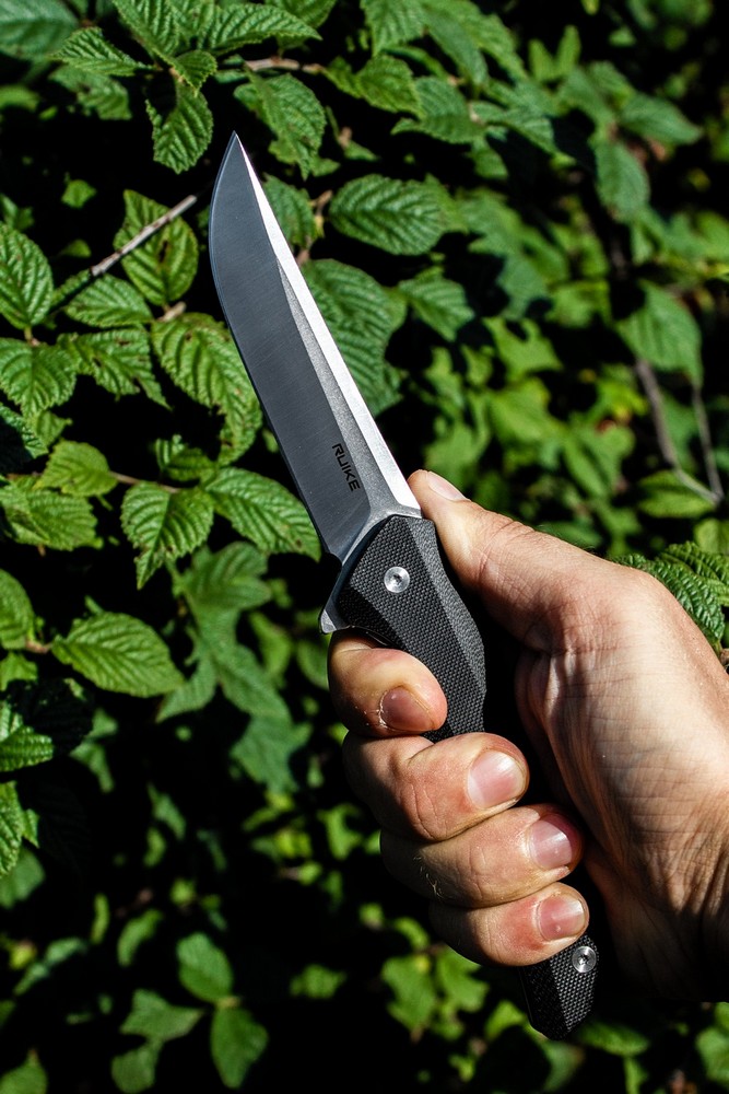картинка Нож Ruike Hussar P121 черный