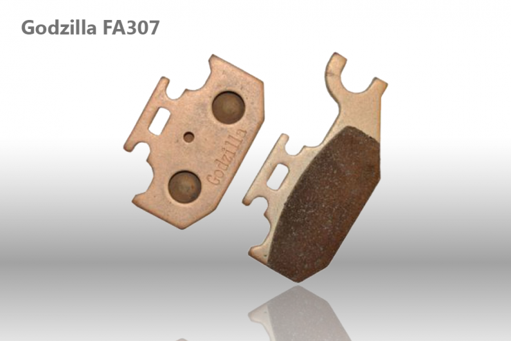 картинка Усиленные тормозные колодки для BRP G1, Suzuki "Godzilla" левые
