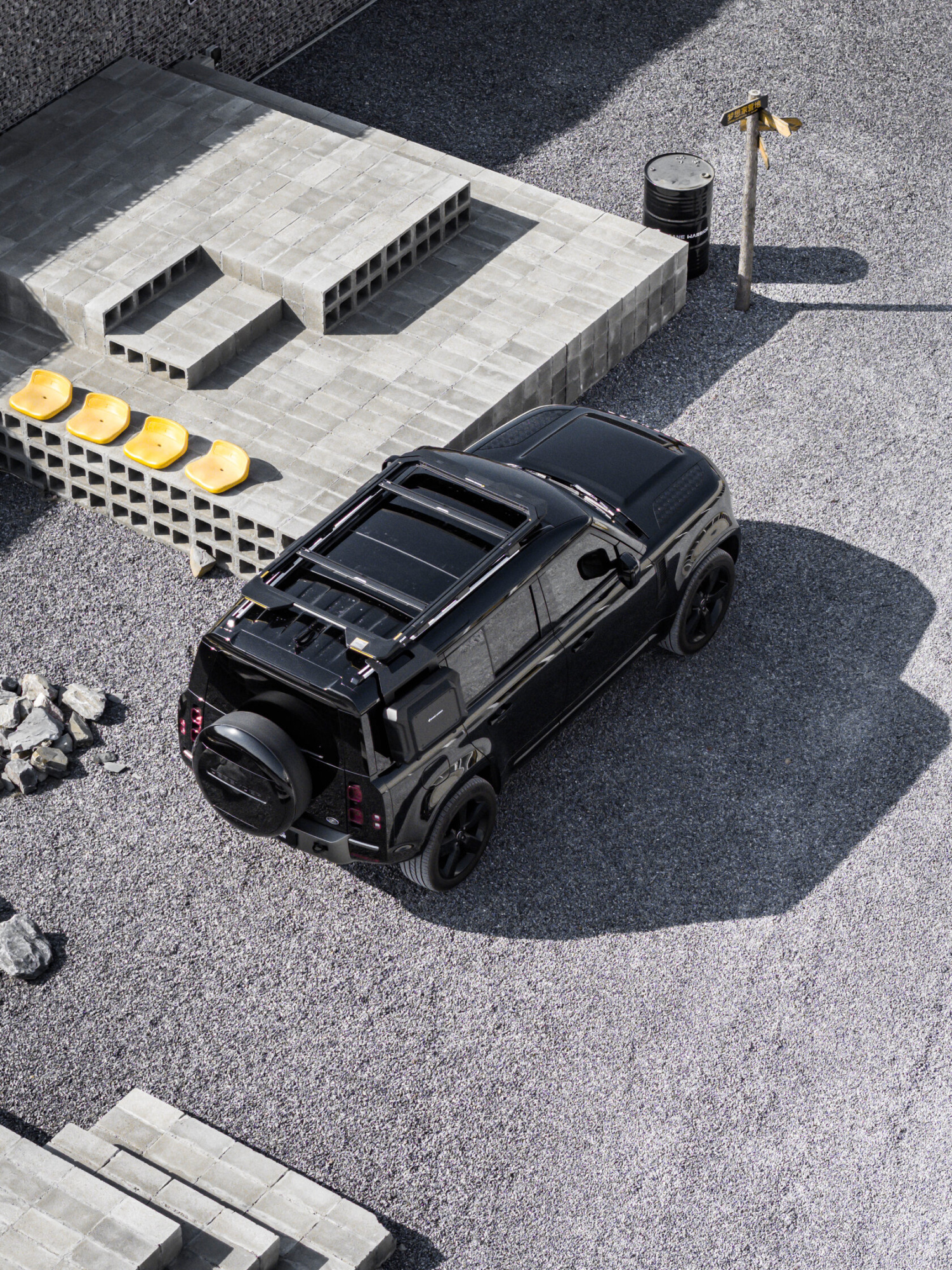 Багажник экспедиционный M'LinkX для Land Rover Defender 110 L663