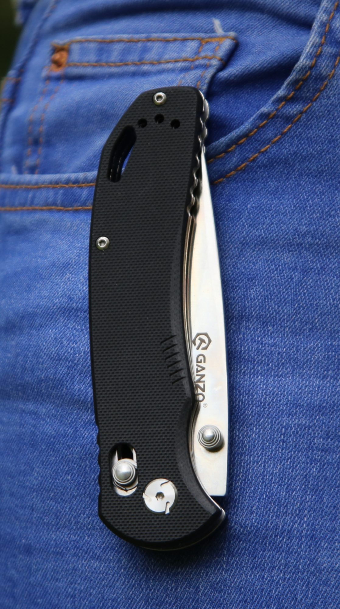 картинка Нож Ganzo G7531 черный