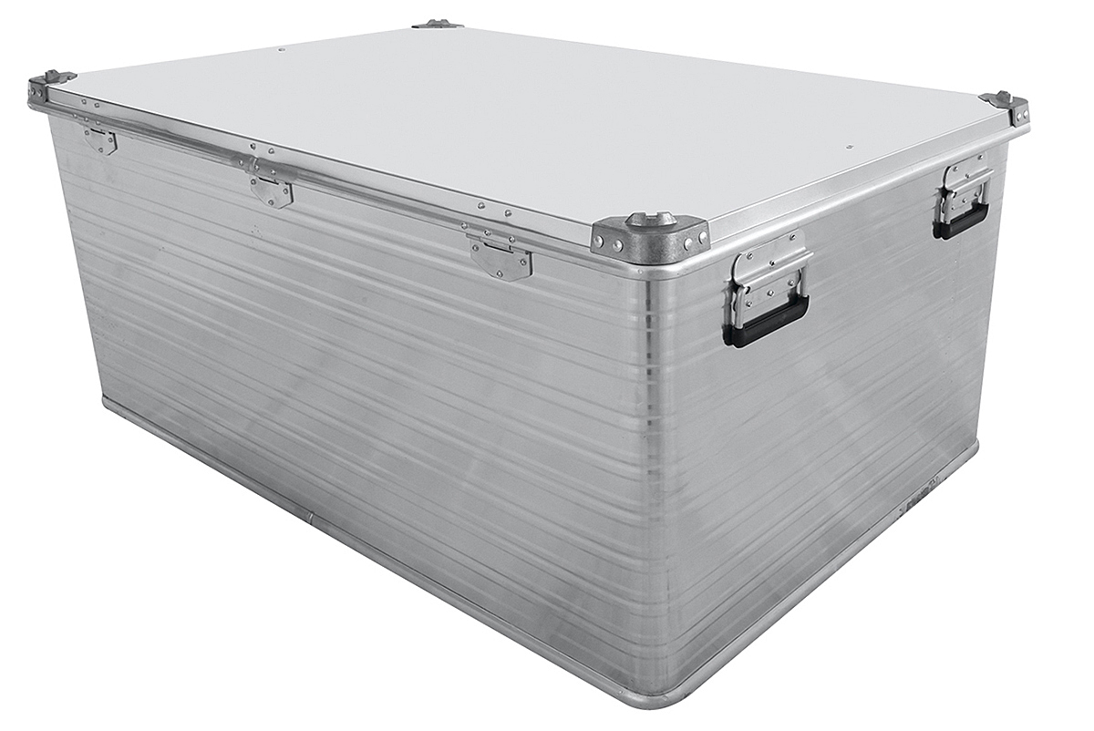 картинка Ящик алюминиевый РИФ усиленный с замком 1176х790х517