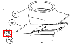 картинка Решетка водозаборника WT30 (1 шт.) (RU-16) (PREMARINE)