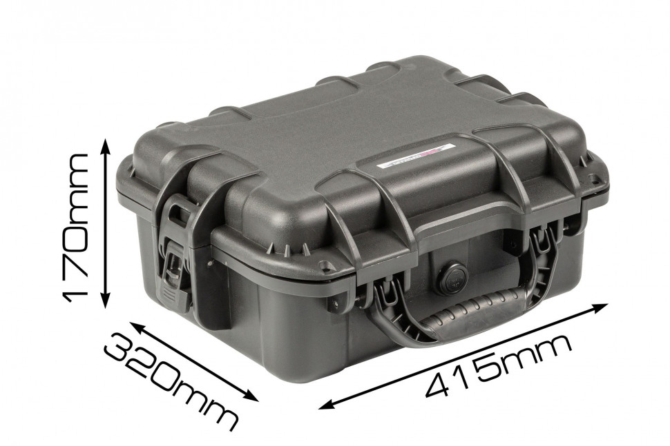 Кейс OffRoadTeam Element EL613210 ЧЕРНЫЙ, внутри 335*246*160мм, IP65