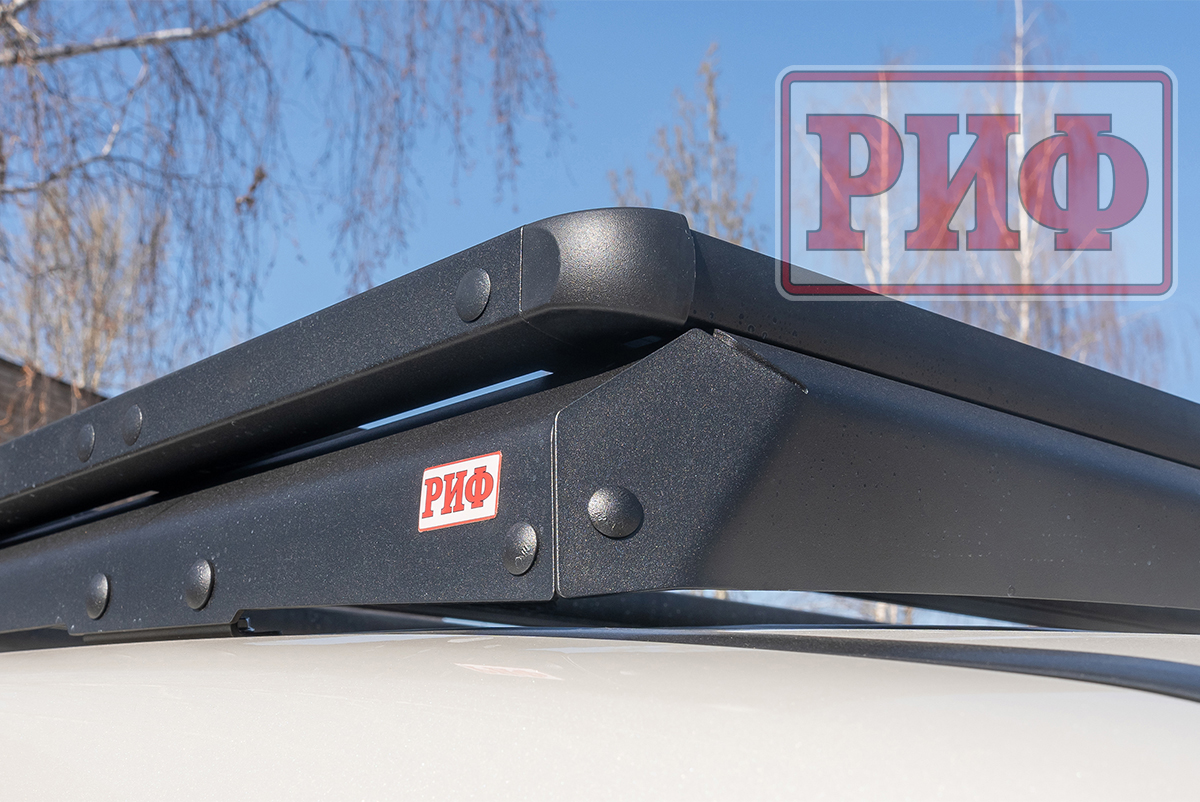 картинка Багажник экспедиционный Mitsubishi Pajero IV 1150x2080 ммплатформа алюминиевый РИФ