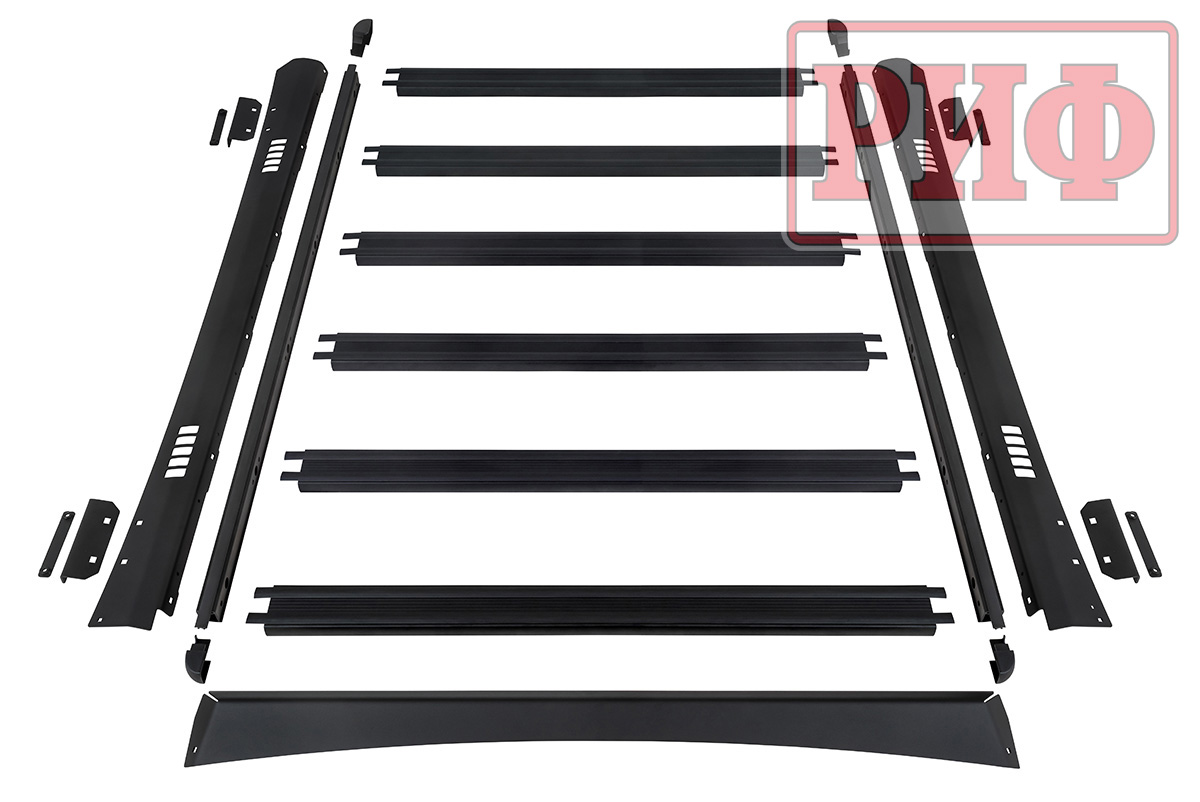 картинка Багажник алюминиевый РИФ 1250x1420 мм Great Wall Poer (с крепежом)