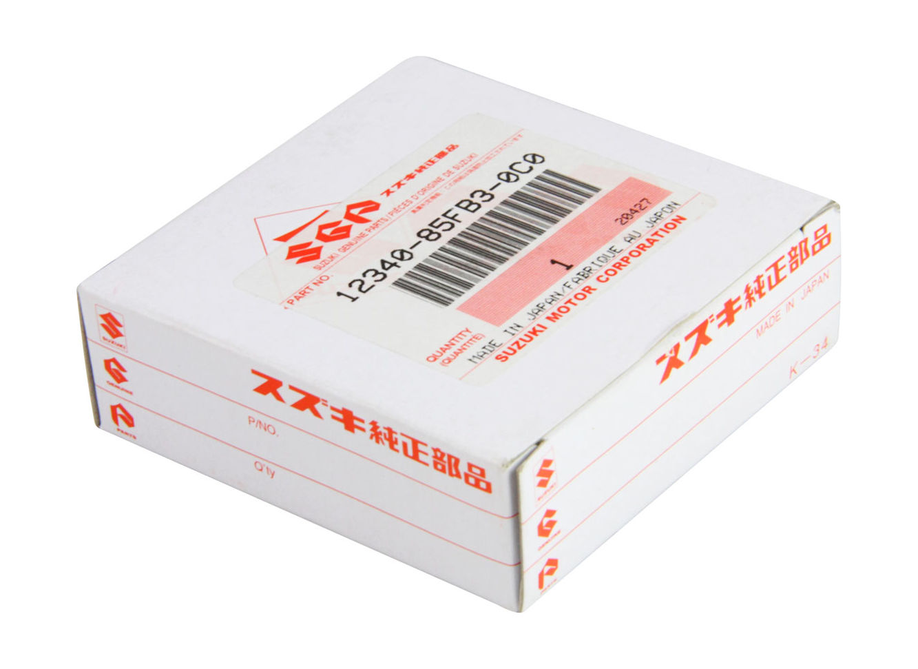 картинка Вкладыш коренной Suzuki DF90T-140T/DF100A-140A, (STD) бесцветный