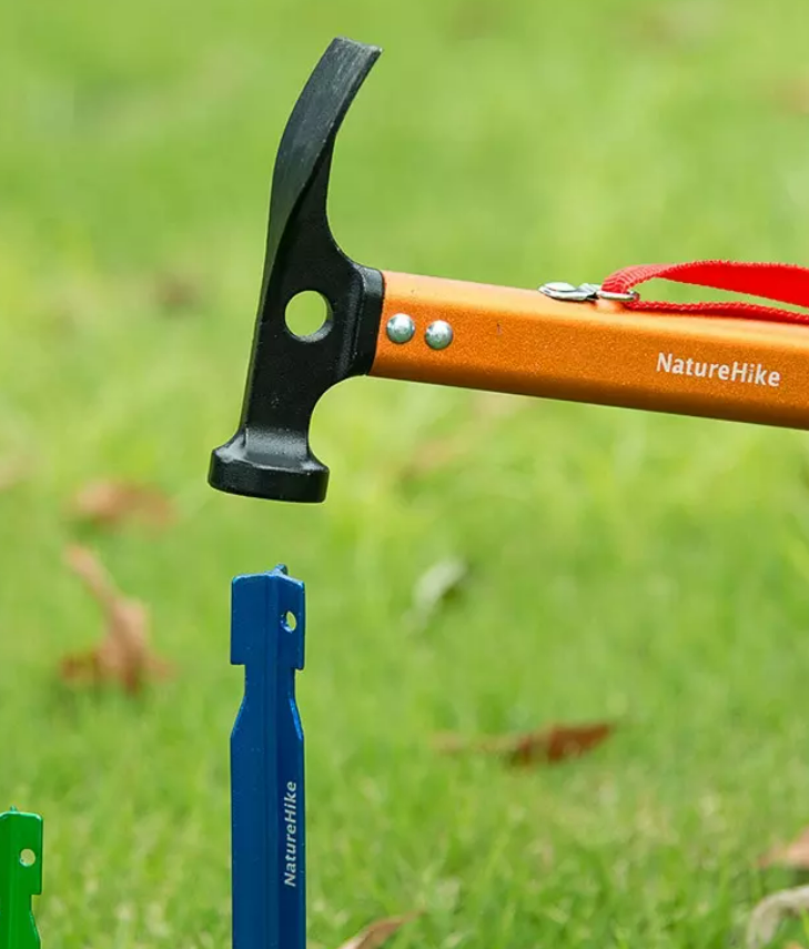 картинка Молоток туристический Naturehike, ручной, оранжевый