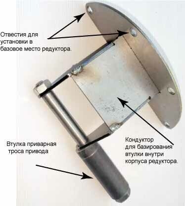 картинка Принудительная блокировка Нива 24 шлица в передний мост СПРМ тросовый привод