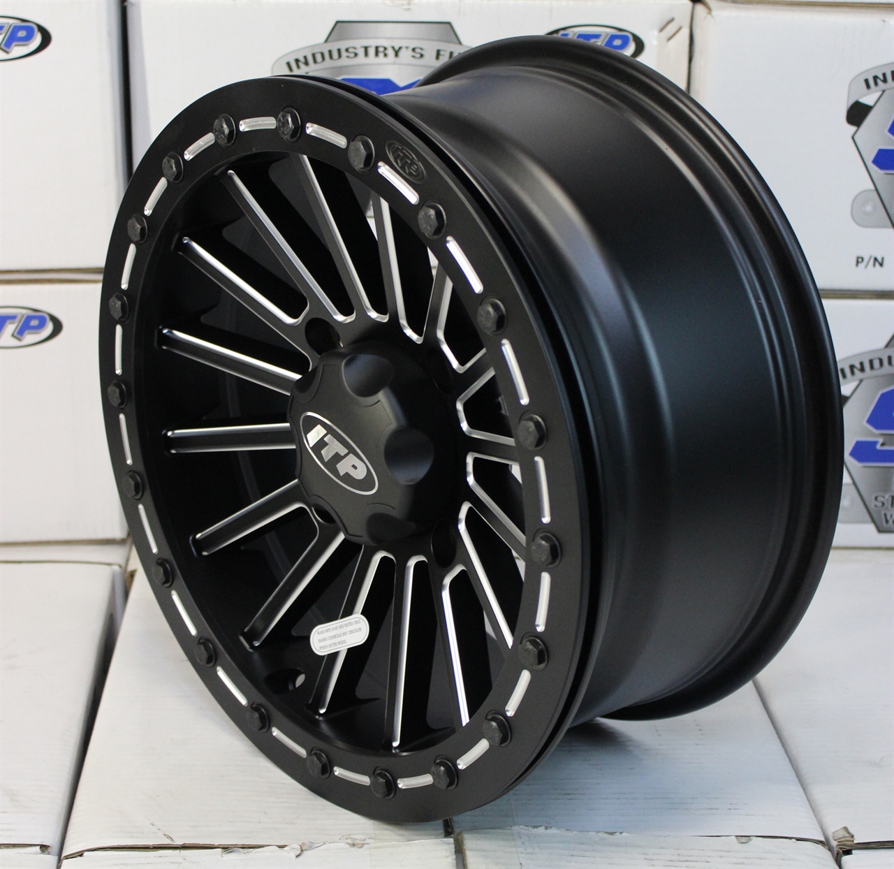 картинка Диск для квадроцикла ITP SD Series Beadlock 15SDM18BX milled