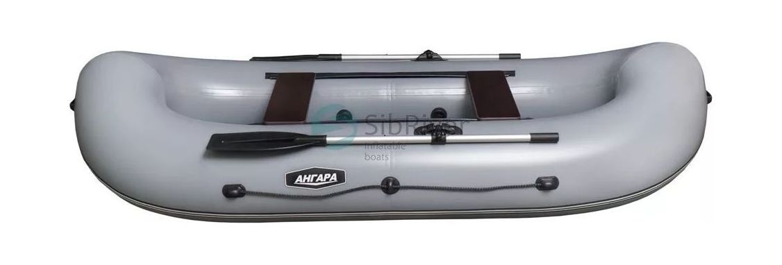 картинка Надувная лодка ПВХ Ангара 300 НД, серый, SibRiver