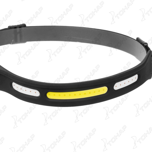 картинка Фонарь налобный сенсорный LED-200 LM, COB-200LM, IPX4, USB