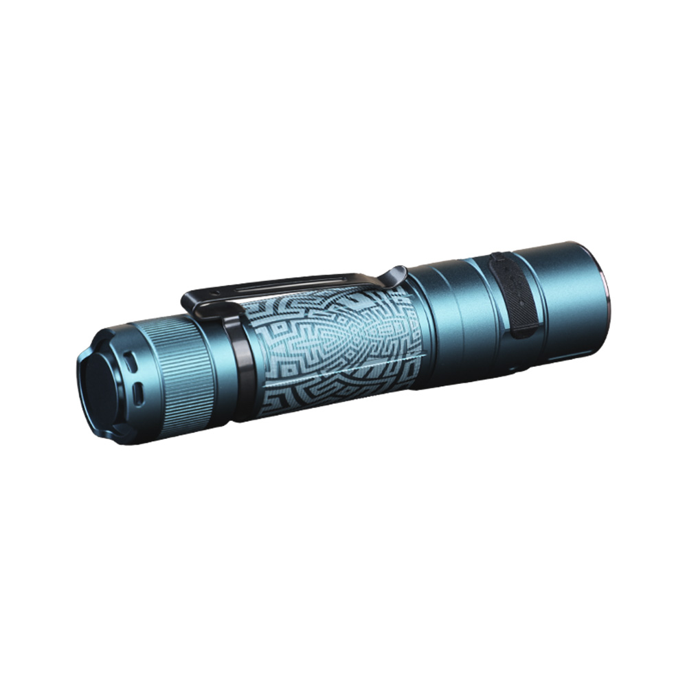 Фонарь Fenix E35R бирюзовый граффити 3100 люмен EDC/Search 21700