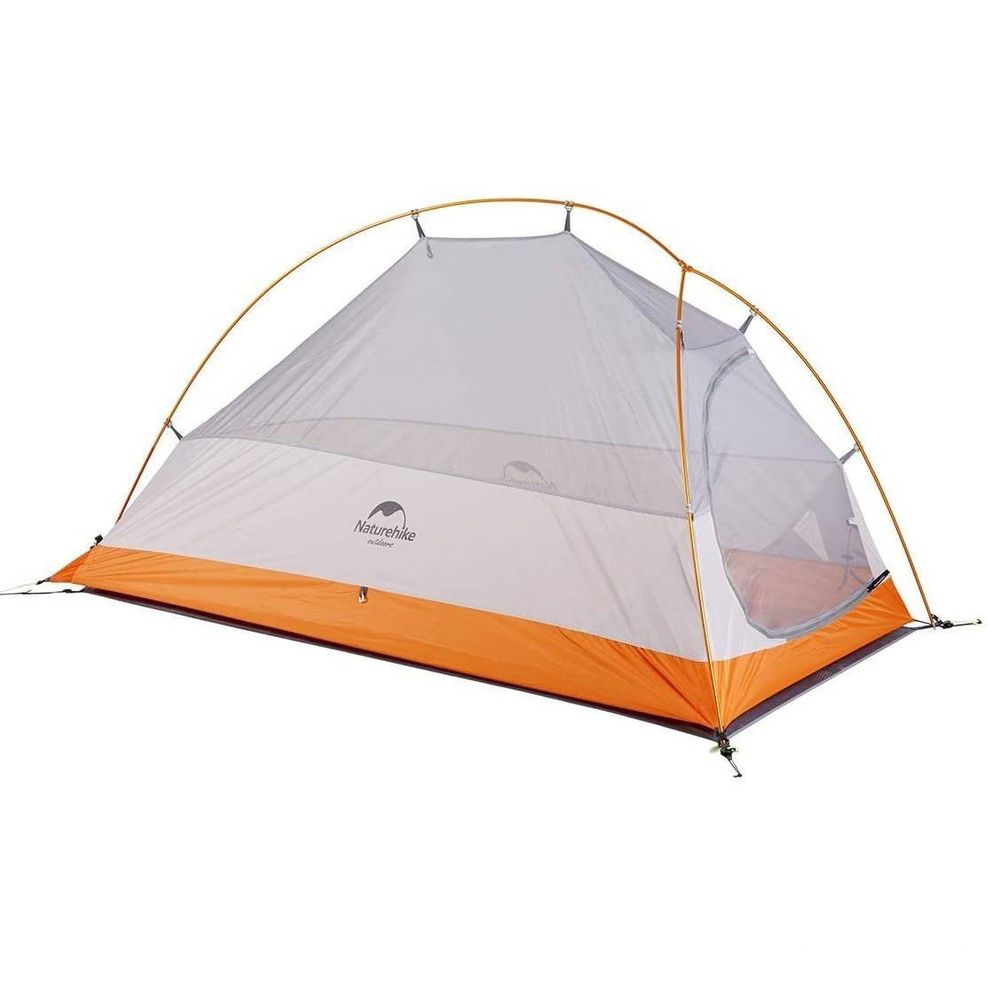 Палатка Naturehike Cloud Up Pro Si 3-местная, алюминиевый каркас, янтарная