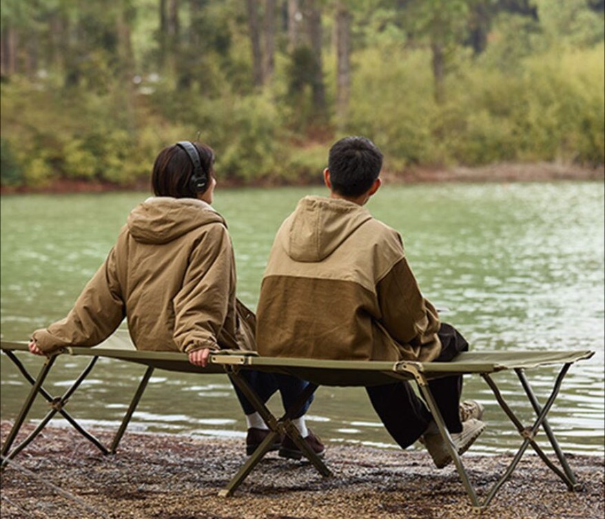 картинка Раскладушка Naturehike XJC14, 205х73х49 см, до 110 кг, зеленая