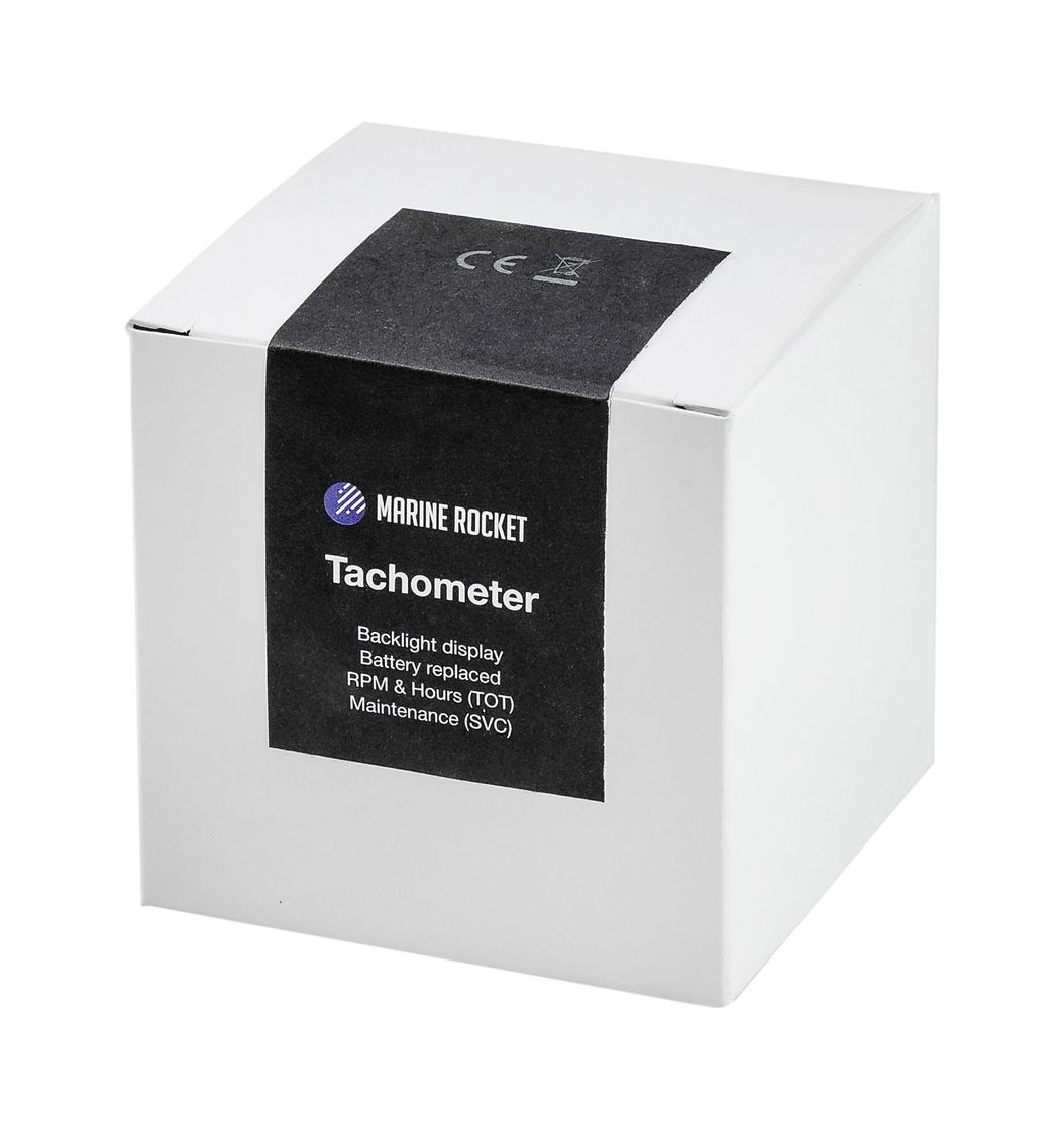 картинка Тахометр универсальный со сменной батарейкой, провод 4.5 м