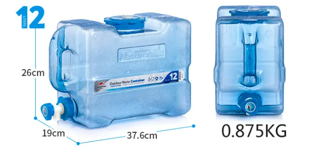 картинка Канистра Naturehike для воды,12 л., прозрачная