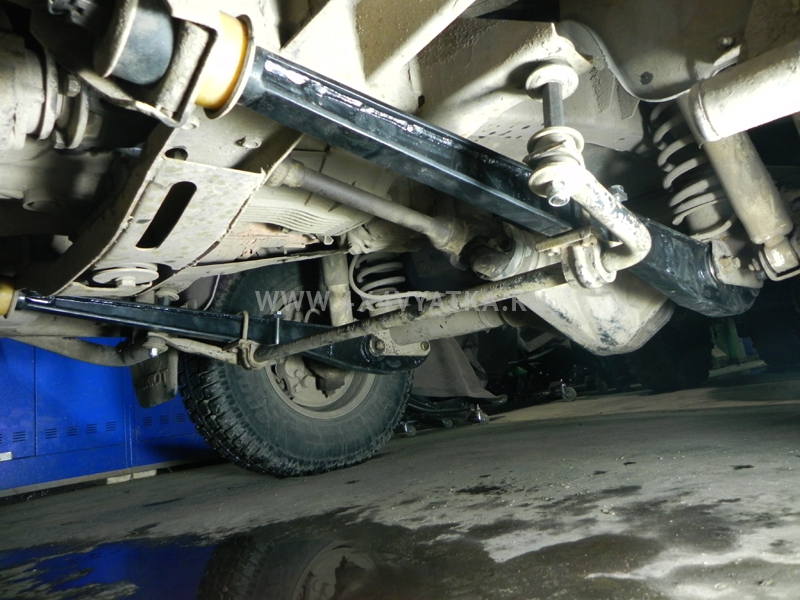 картинка Продольные тяги передней подвески УАЗ Хантер/ Патриот +10мм / +3 гр