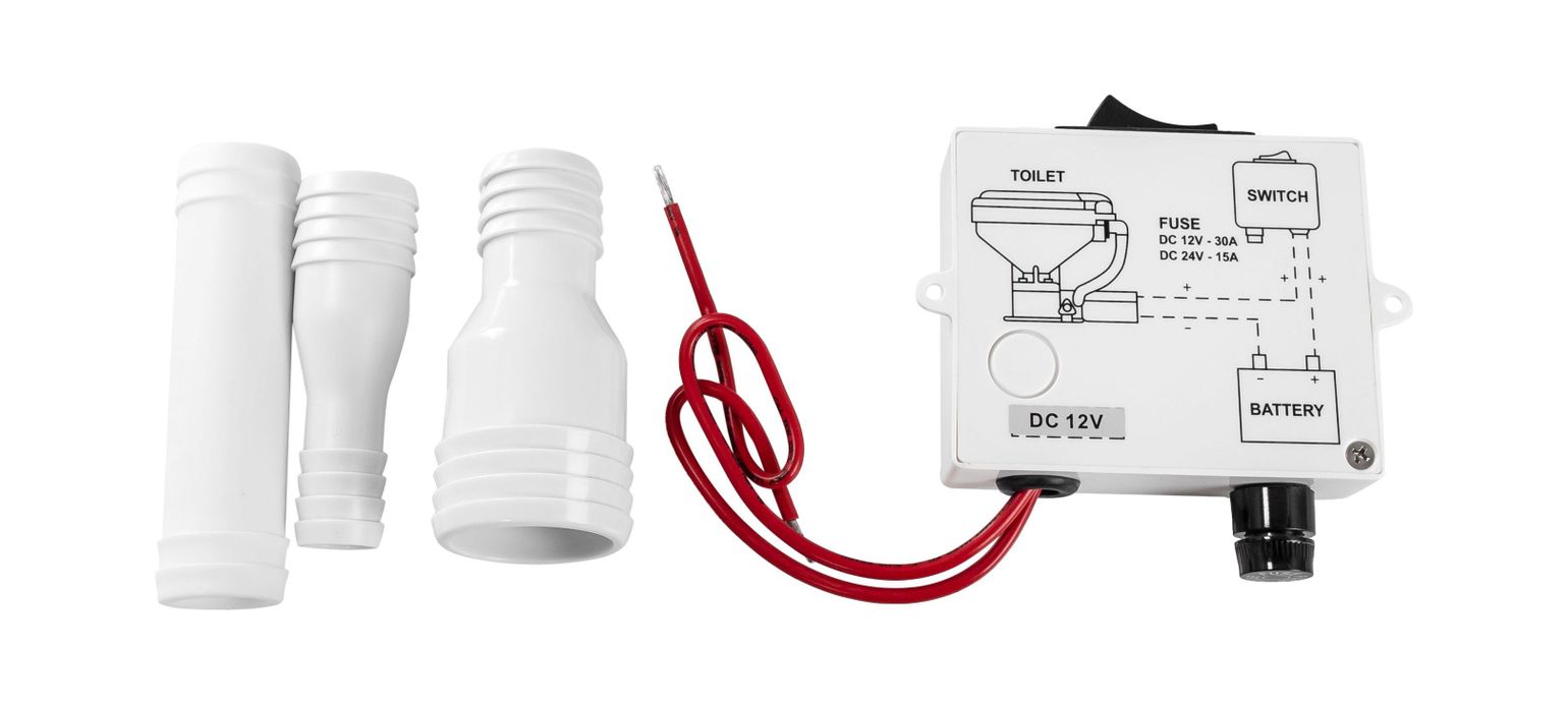 картинка Унитаз с электрической помпой 12 В