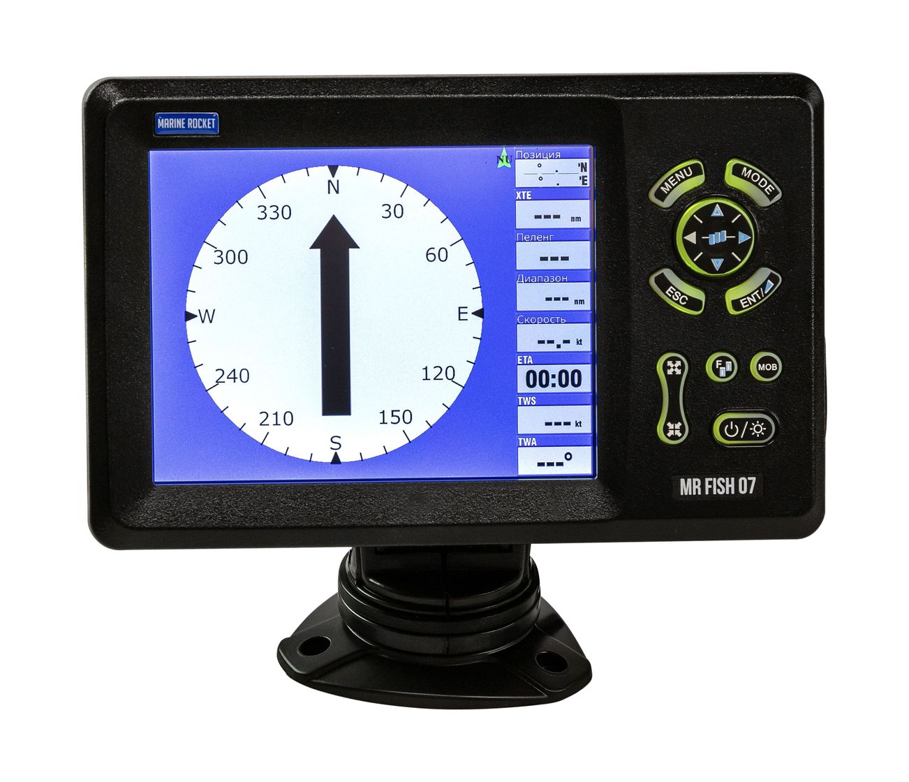 картинка Картплоттер морской с AIS 7", Marine Rocket