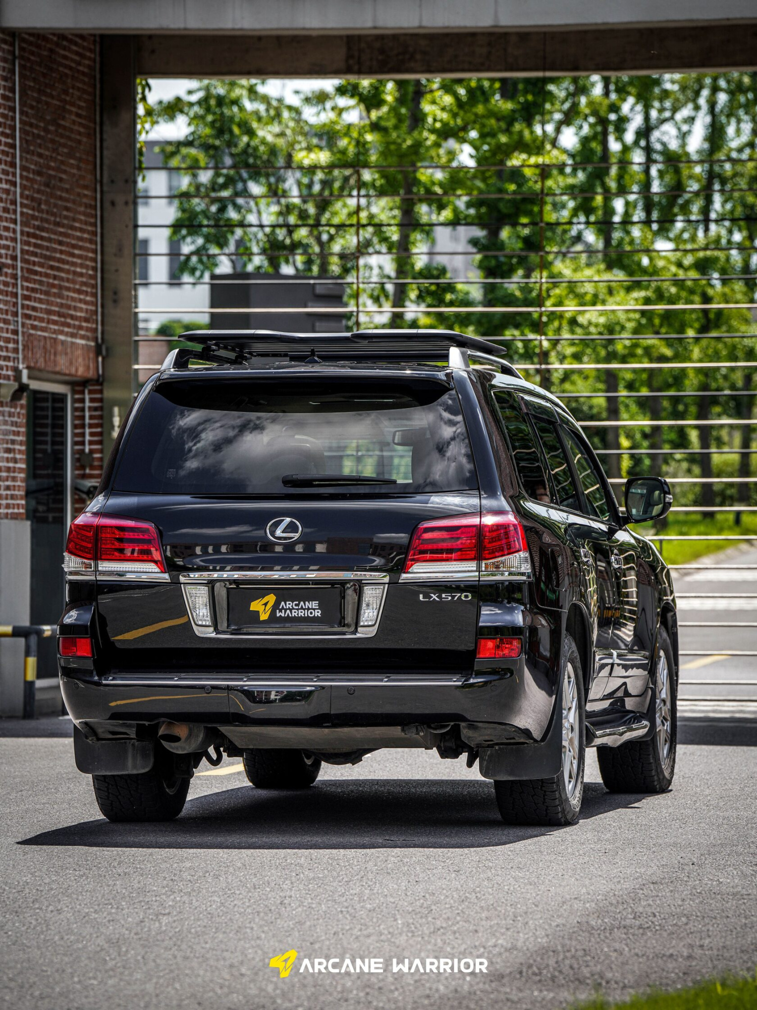 картинка Багажник экспедиционный STORM Roof Rack для LEXUS LX570 (2007-2013)