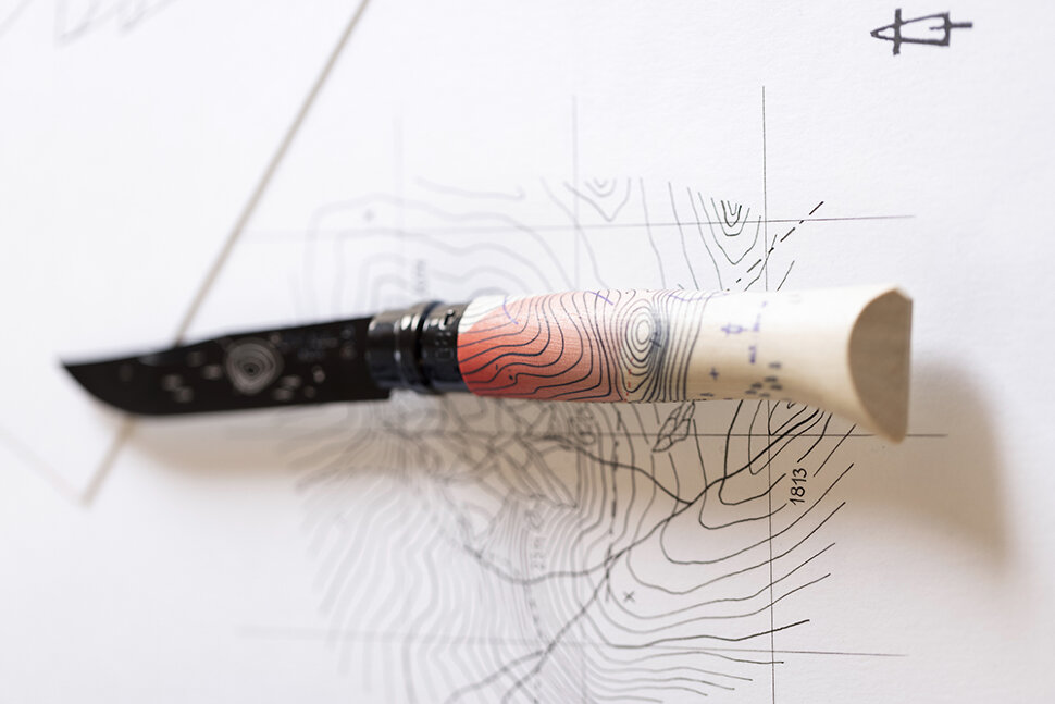 картинка Нож Opinel №8, Escapade Azimut , 002443