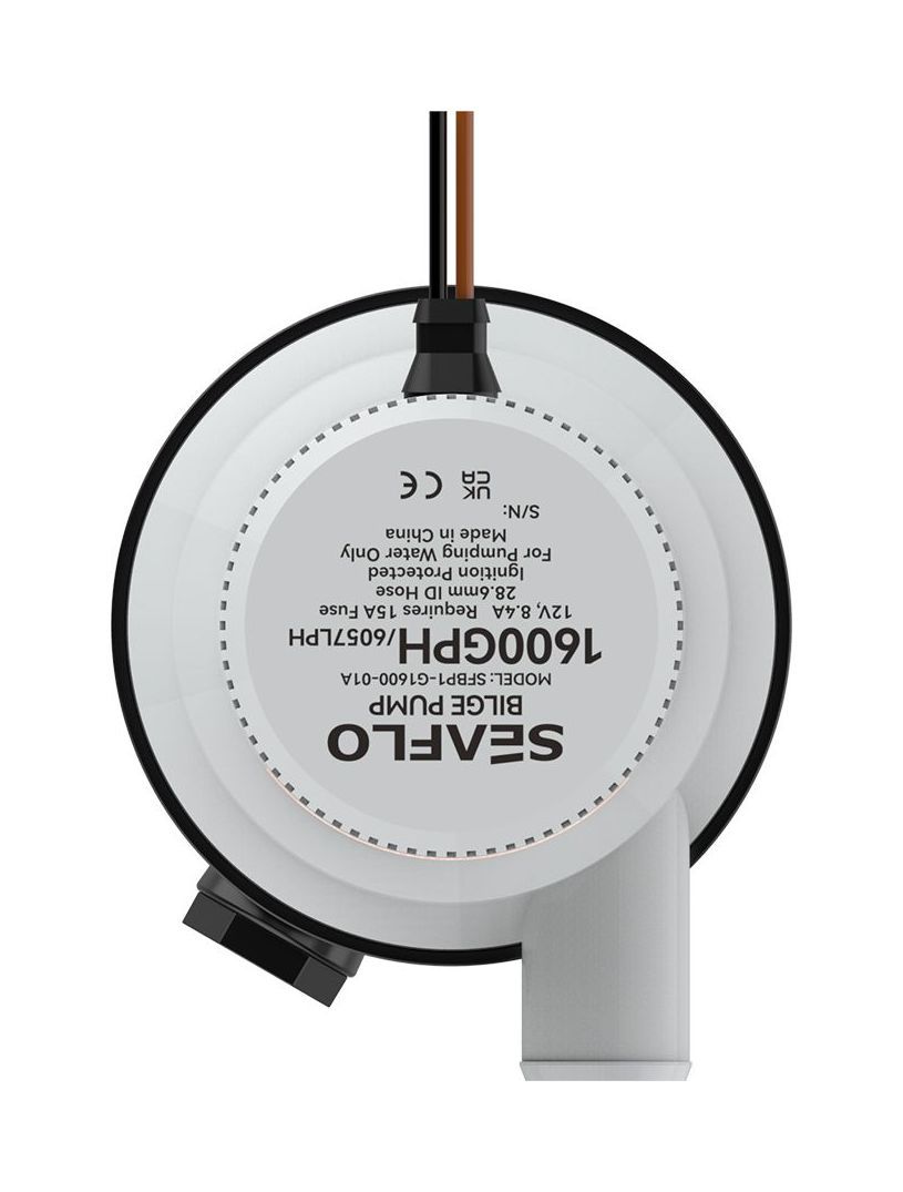 картинка Помпа аэратор 12 В, 1600 GPH(6057 л/час), SeaFlo