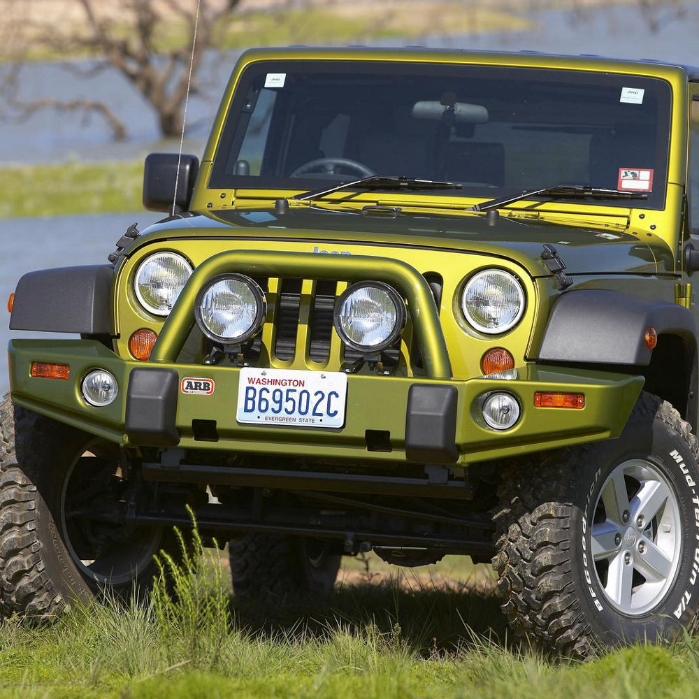 Бампер ARB Combar для Jeep Wrangler JK (07- с ПТФ)