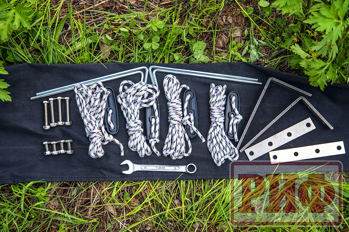 картинка Маркиза автомобильная РИФ веерная 2,5х2,0 м (правая)