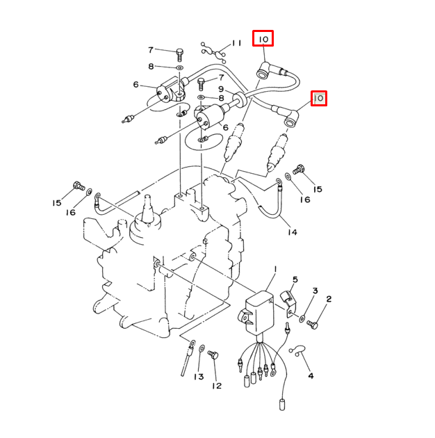 картинка Свечной колпачок (3A-82370-00; 663-82370) (PREMARINE)