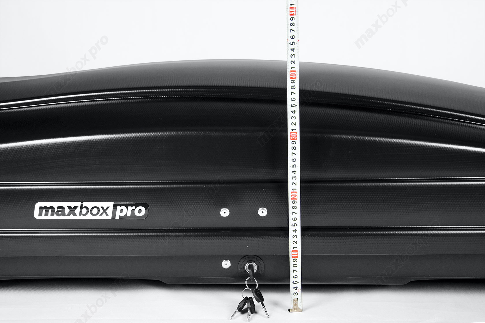 Автобокс MaxBox PRO 520 (большой) карбон черный