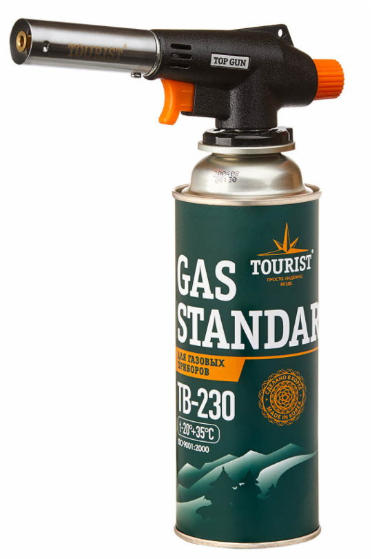 картинка Резак газовый TOURIST TOP GUN с пьезоподжигом
