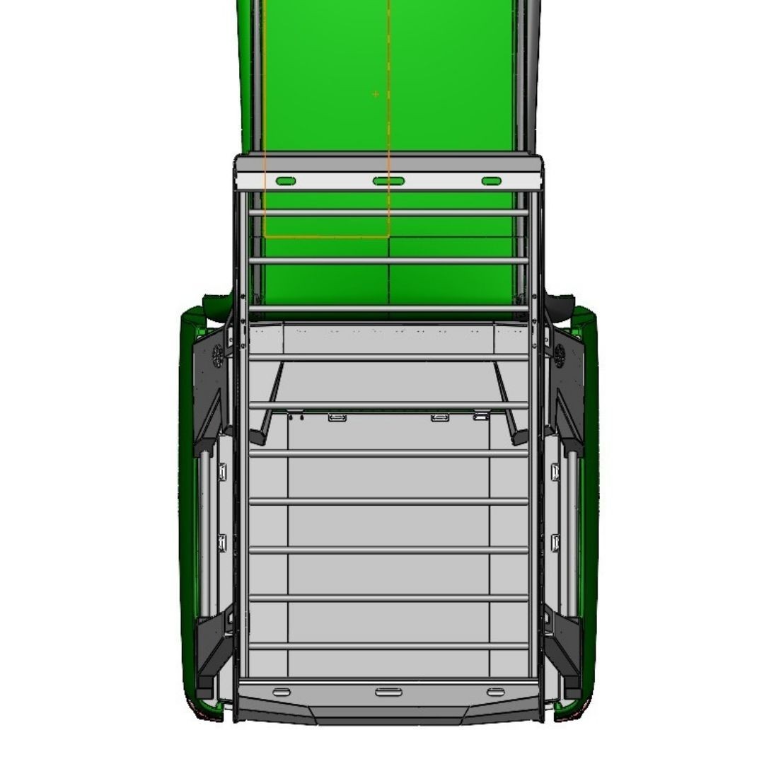 картинка Дуга многофункциональная алюминиевая - Toyota Hilux Арт. 15061L(4)