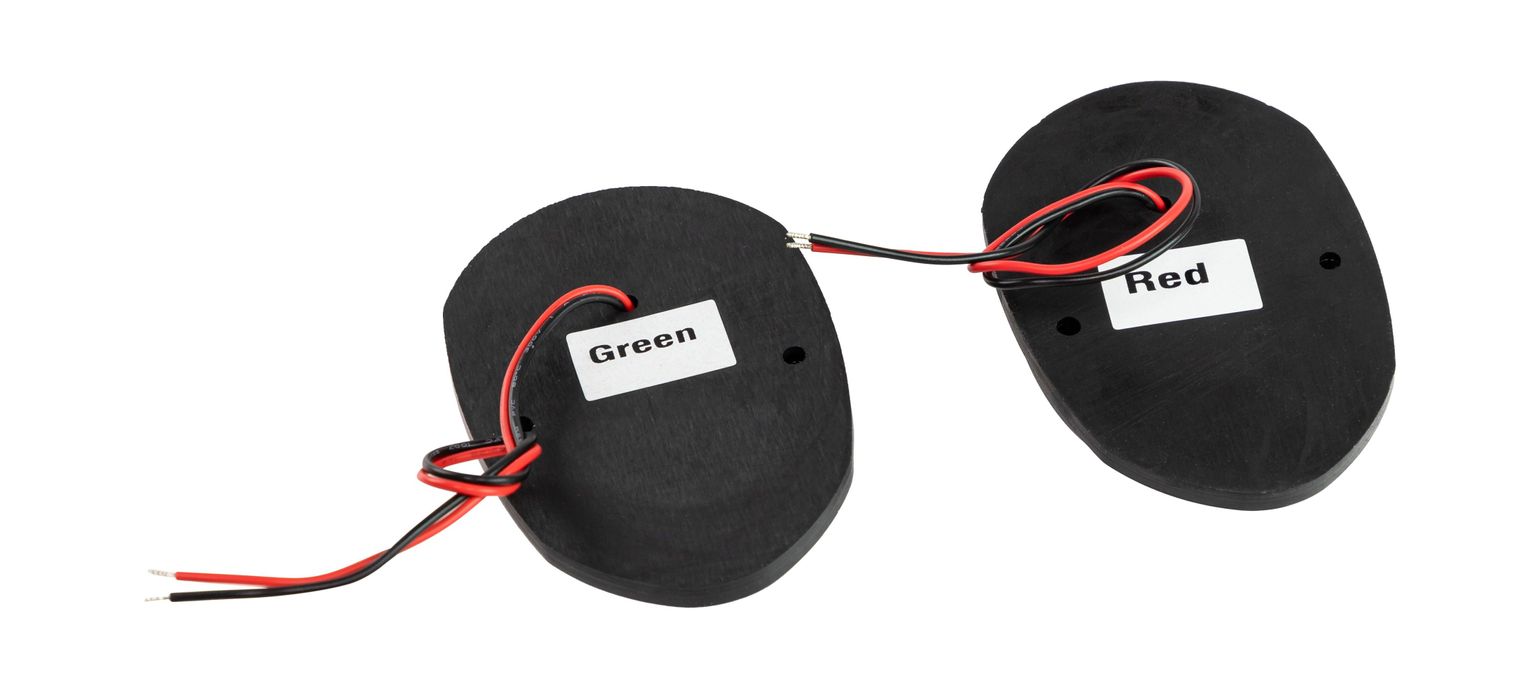 картинка Огни ходовые светодиодные, черный корпус, комплект