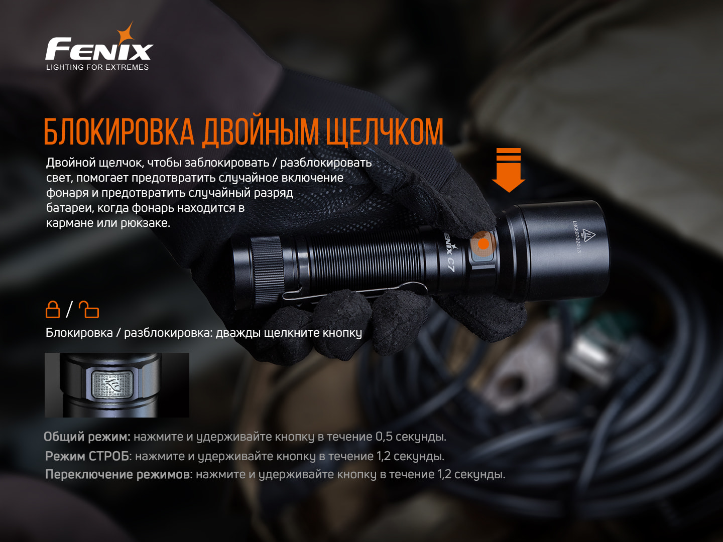 картинка Фонарь Fenix C7