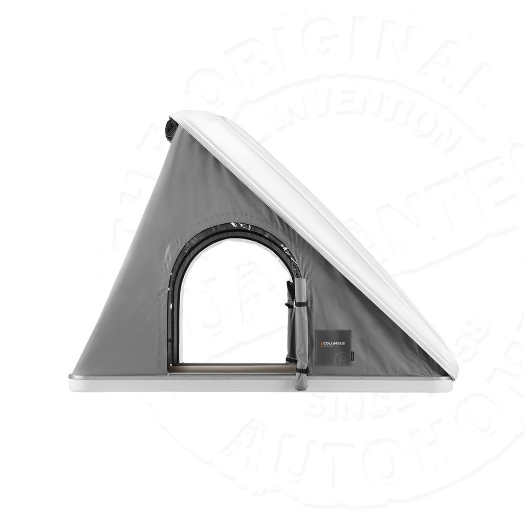 картинка Автопалатка COLUMBUS VARIANT MEDIUM GRAY X-LONG, тент серый, лестница 215мм