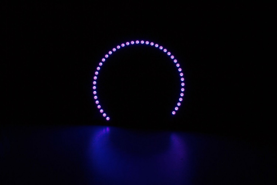 Светодиодные кольца Angel Eyes E46 RGB с пультом, комплект