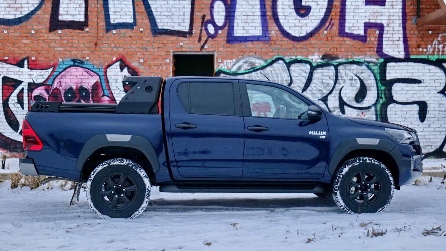 картинка Дуга многофункциональная алюминиевая - Toyota Hilux 15061L(2)