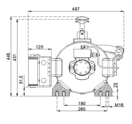 картинка Гидравлическая лебедка HMW 15.0 PHT EN